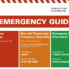 Cover of the Berkeley Lab Emergency Guide document.