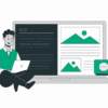Virtual IT training is available from Berkeley Lab and UC Berkeley D-Lab. Gif showing a person coding on a computer with their screen in the background. (Credit: Canva)