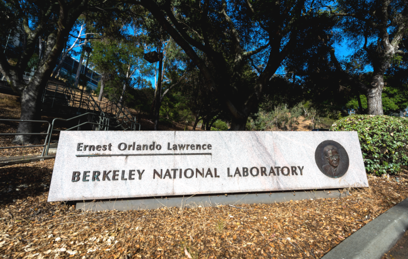 Berkeley National Laboratory sign (Credit: Berkeley Lab)
