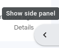 Show the Gmail side panel. 