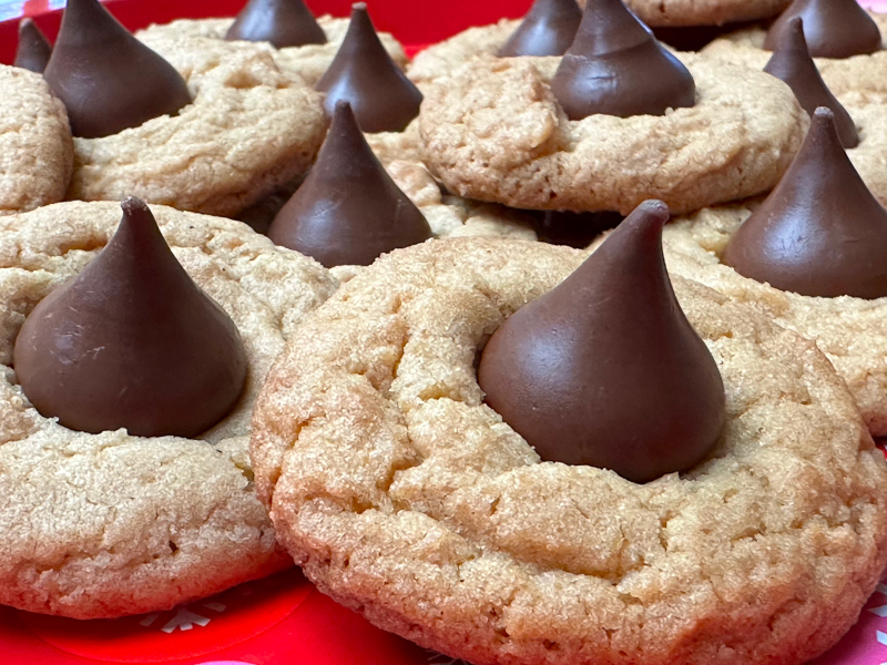 Homemade peanut butter and chocolate cookies. (Credit: Meghan Zodrow)