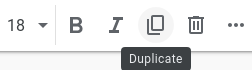 Duplicate objects in Sites. (Credit: Google)