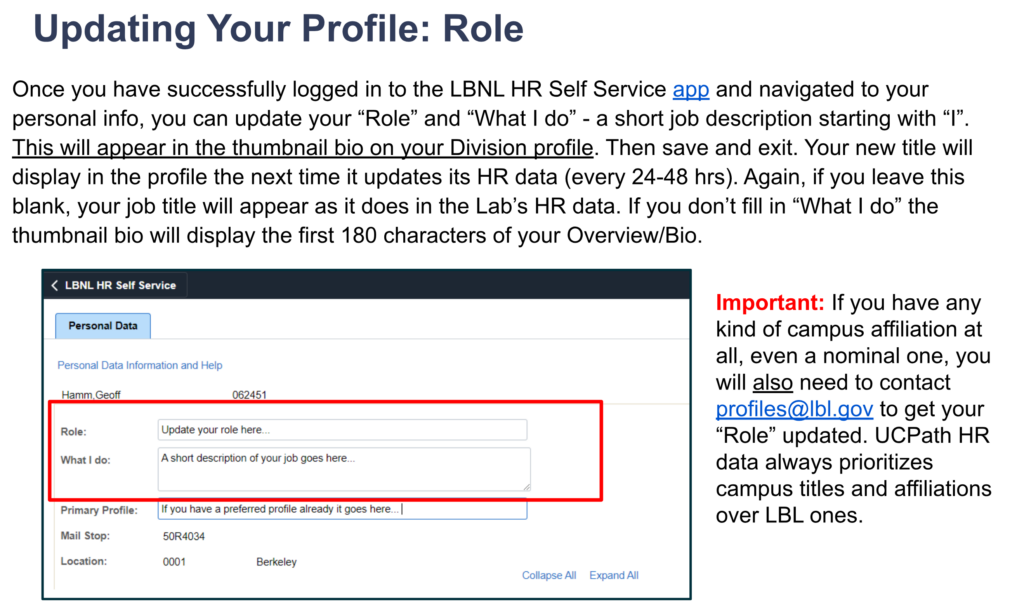 Updating your Name in UCPath and Other Online Systems