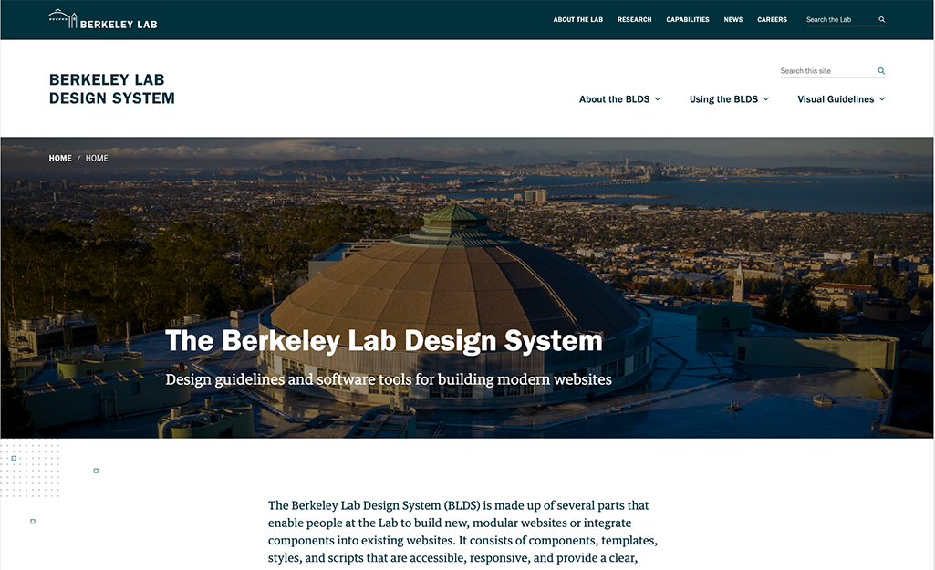 Questions about the Berkeley Lab Design System? Get BLDS answers!